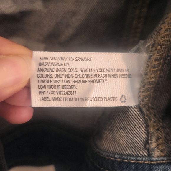 Mossimo XS Denim Crop Jacket - Picture 4 of 8